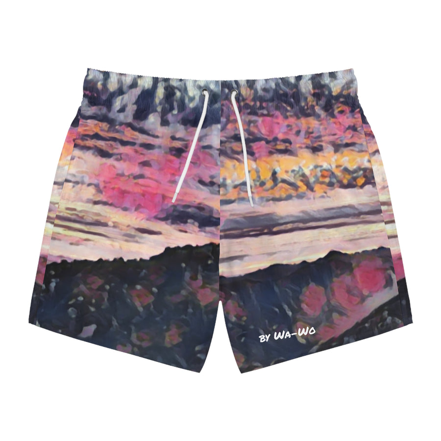 Swim Trunks (AOP) / Cloudy Clouds