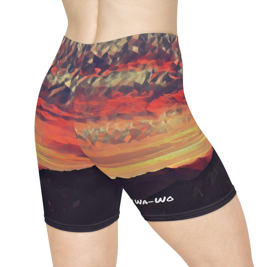 Women's Biker Shorts (AOP)