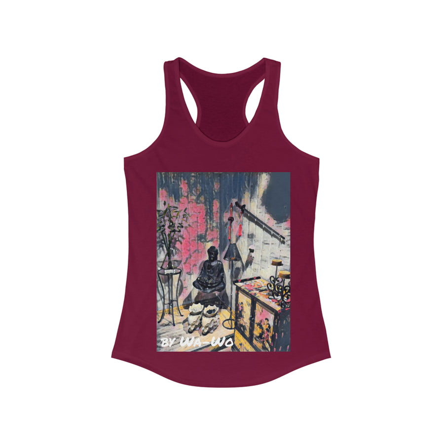 Women's Ideal Racerback Tank / Sacred Space