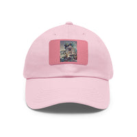 Dad Hat with Leather Patch (Rectangle)