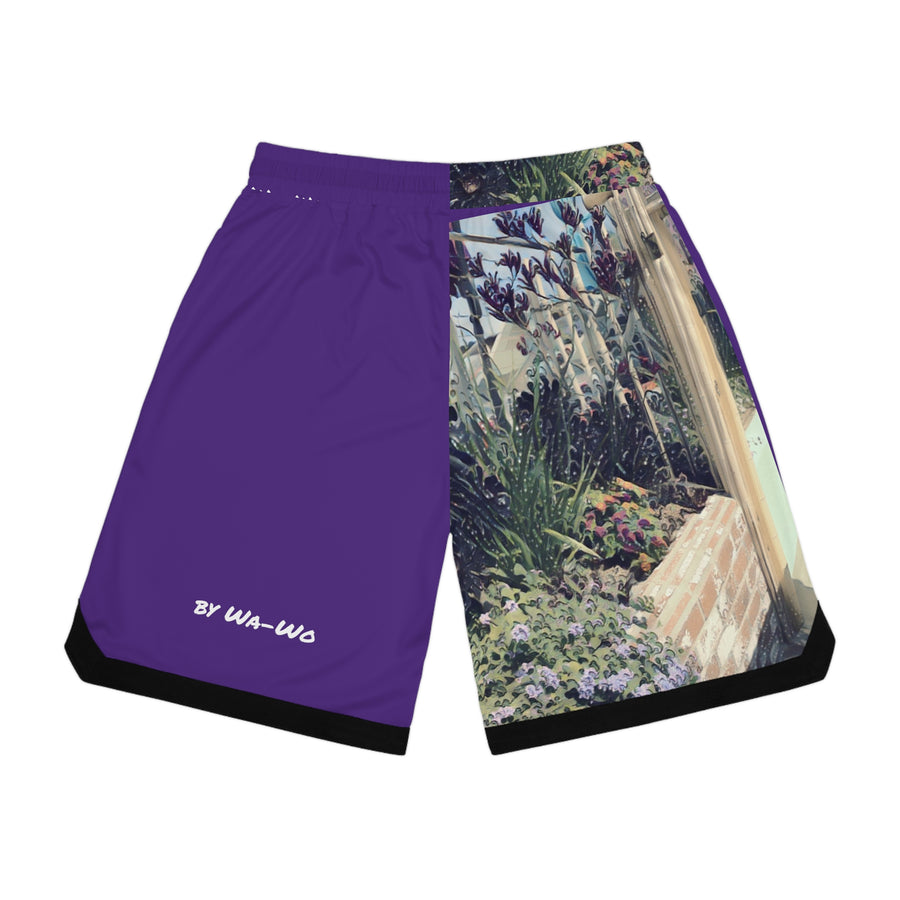 Basketball Rib Shorts (AOP)