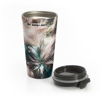 Stainless Steel Travel Mug / Cloudy Clouds