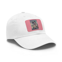 Dad Hat with Leather Patch (Rectangle)