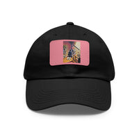 Dad Hat with Leather Patch (Rectangle)