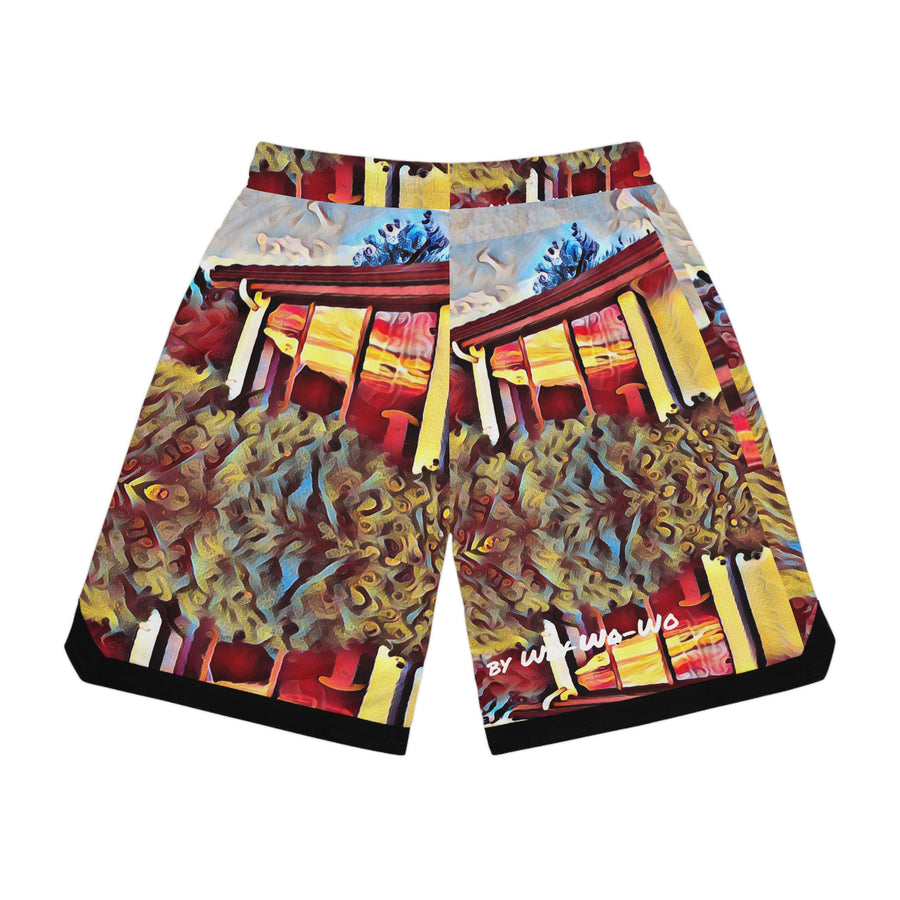 Basketball Rib Shorts (AOP)