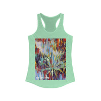 Women's Ideal Racerback Tank / Thirsty Succulents