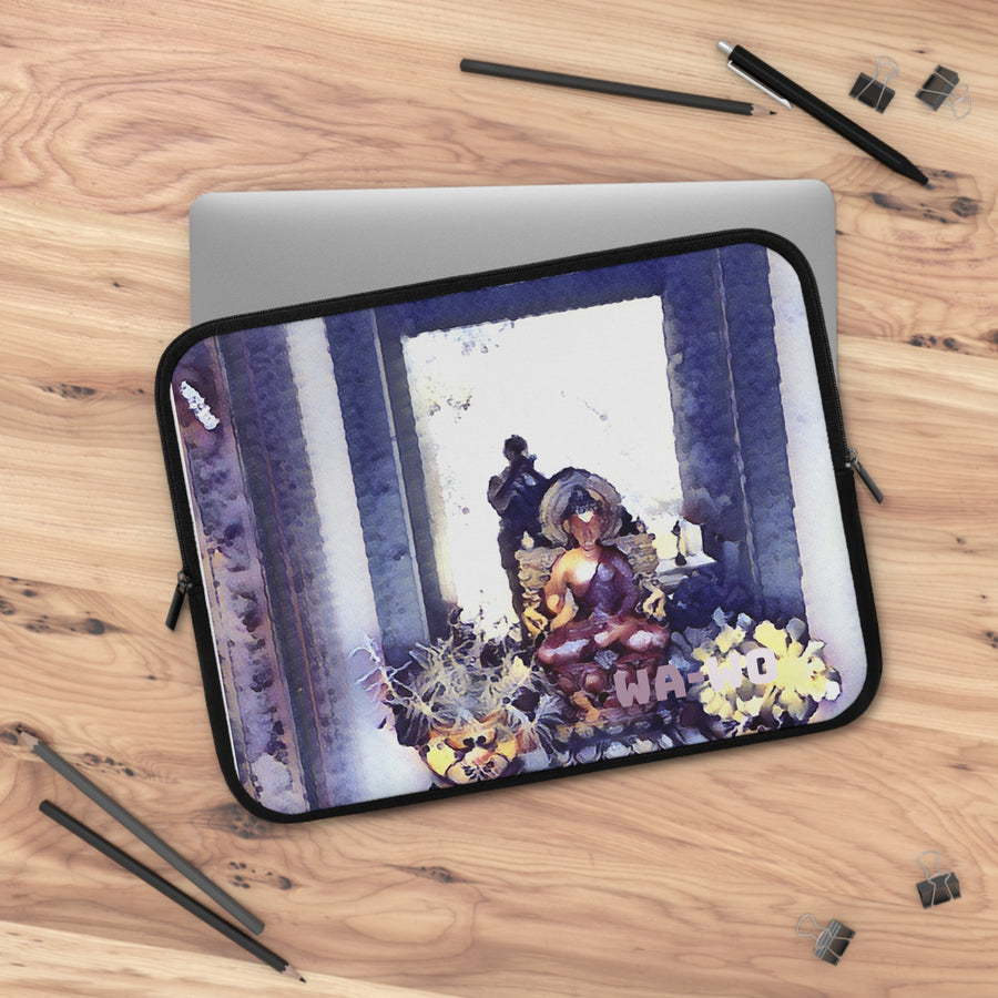 Laptop Sleeve | Buddha & Mezuzah - 1