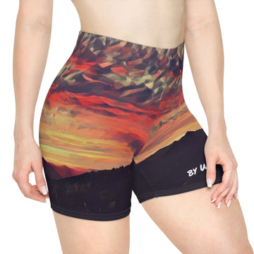 Women's Biker Shorts (AOP)