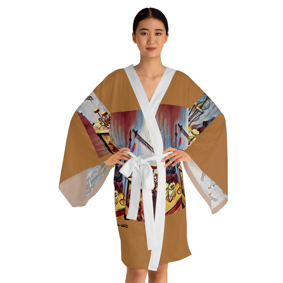 Long Sleeve Kimono Robe (AOP) / Sacred Space