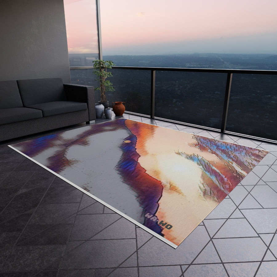 Outdoor Rug | Sunset by the Sea