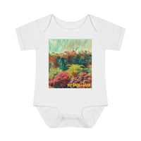 Infant Baby Rib Bodysuit / TROPICAL & WILD