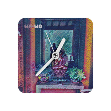 Wall Clock | Buddha & Mezuzah