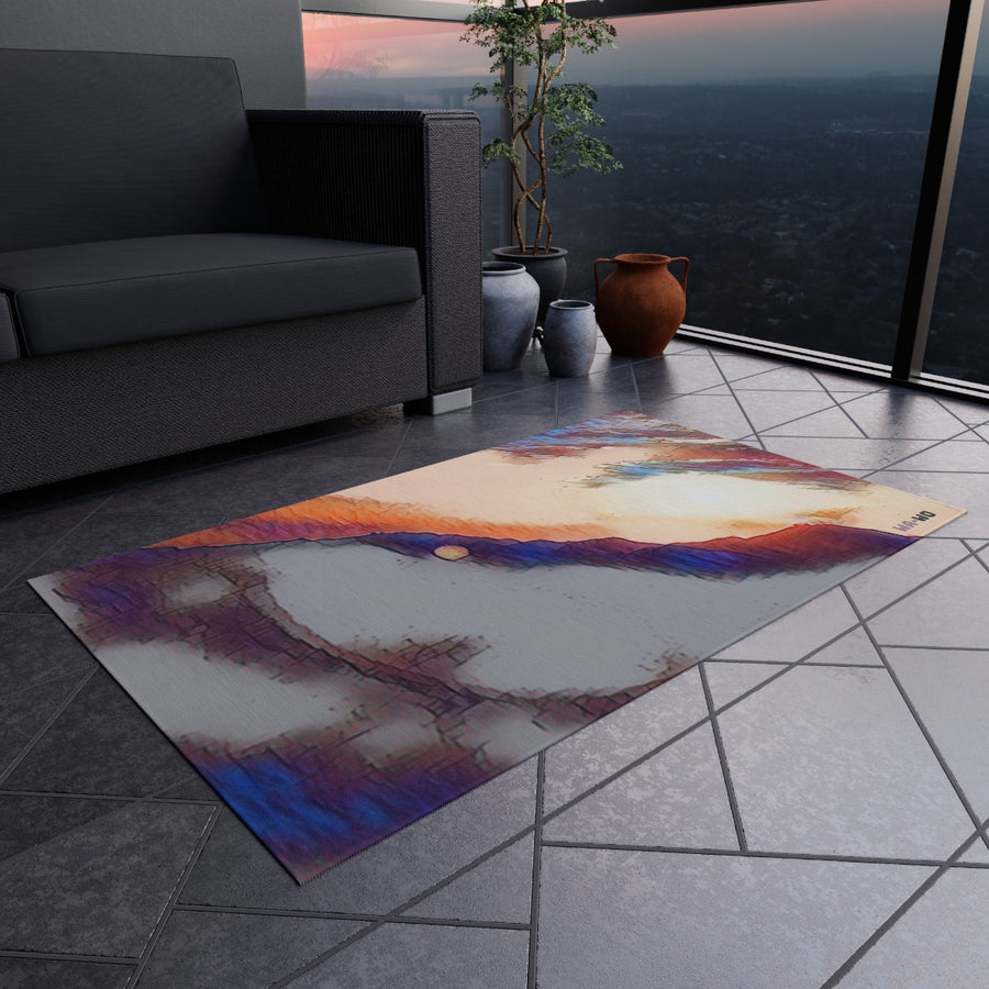 Outdoor Rug | Sunset by the Sea