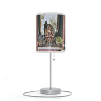 A BUDDHA & A MEZUZAH Lamp on a Stand, US|CA plug