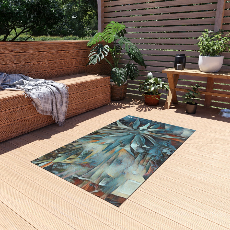 Outdoor Rug | Thirsty Succulent