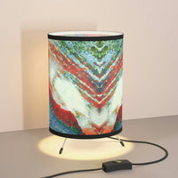 SUNSET BY THE SEA Tripod Lamp with High-Res Printed Shade, US\CA plug