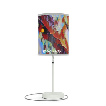 SUNSET BY THE SEA Lamp on a Stand, US|CA plug