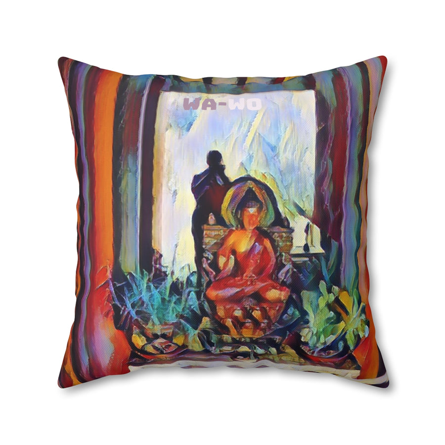 Pillow Cover | Buddha & Mezuzah - 2