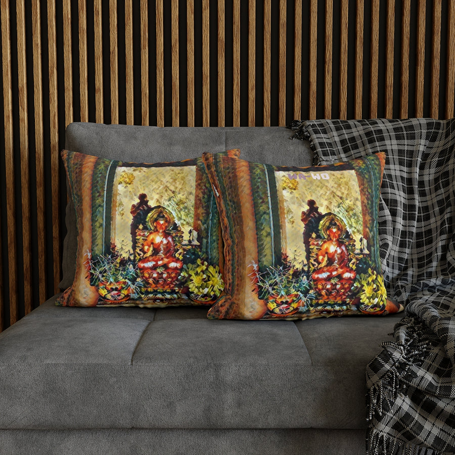 Pillow Cover | Buddha & Mezuzah - 3