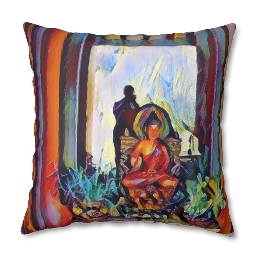 Pillow Cover | Buddha & Mezuzah - 2