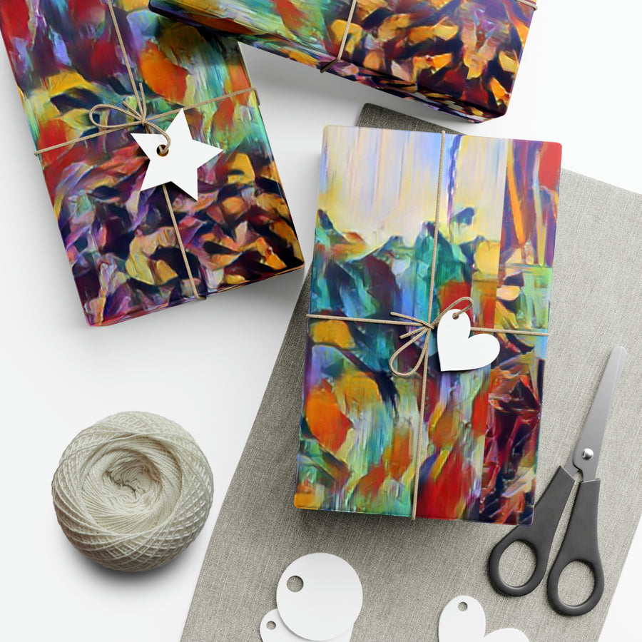 TROPICAL & WILD - THIRSTY SUCCULENT Gift Wrap Papers