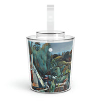 GREAT SPIRIT ABODE Ice Bucket with Tongs
