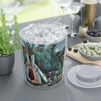 GREAT SPIRIT ABODE Ice Bucket with Tongs