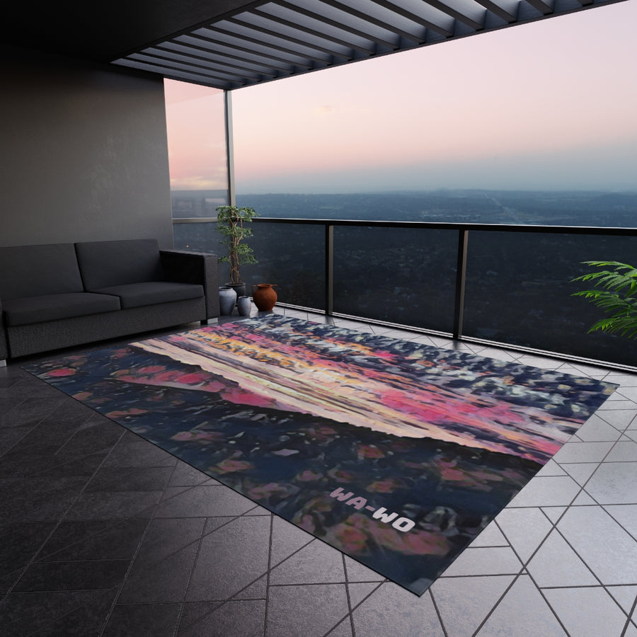 Outdoor Rug | Cloudy Clouds
