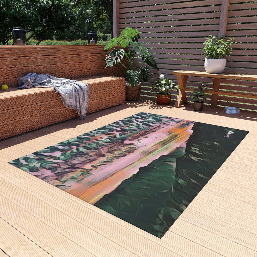 Outdoor Rug | Cloudy Clouds